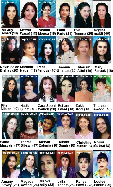 Abducted Coptic women