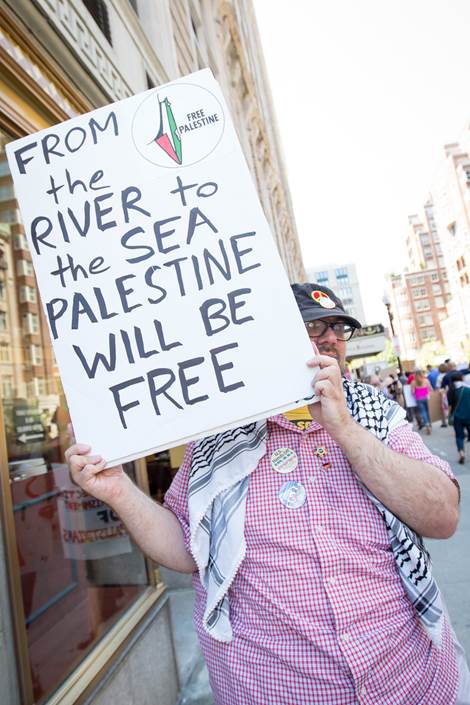 Love Palestine or hate Israel?